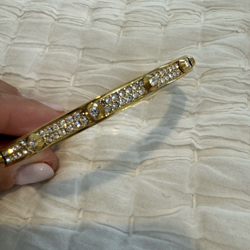 Michael kors rhinestone bangle. Some wear